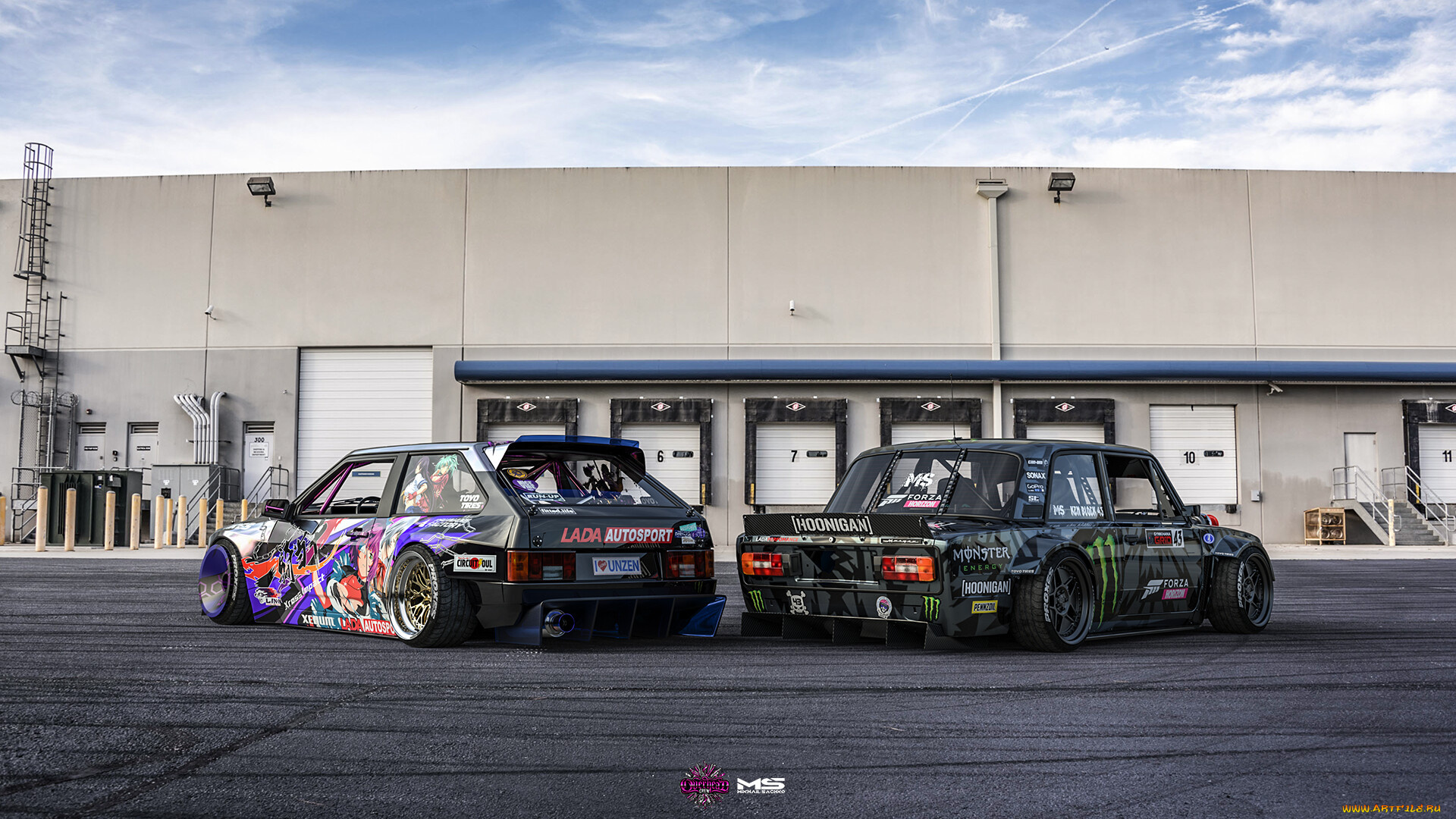 itasha, kamaz, lada, 2108, -, hoonitruck, kamaz, vaz, 2106, автомобили, виртуальный, тюнинг, itasha, kamaz, lada, 2108, and, hoonitruck, tow, vaz, 2106, hoonicorn, турбо, пушки