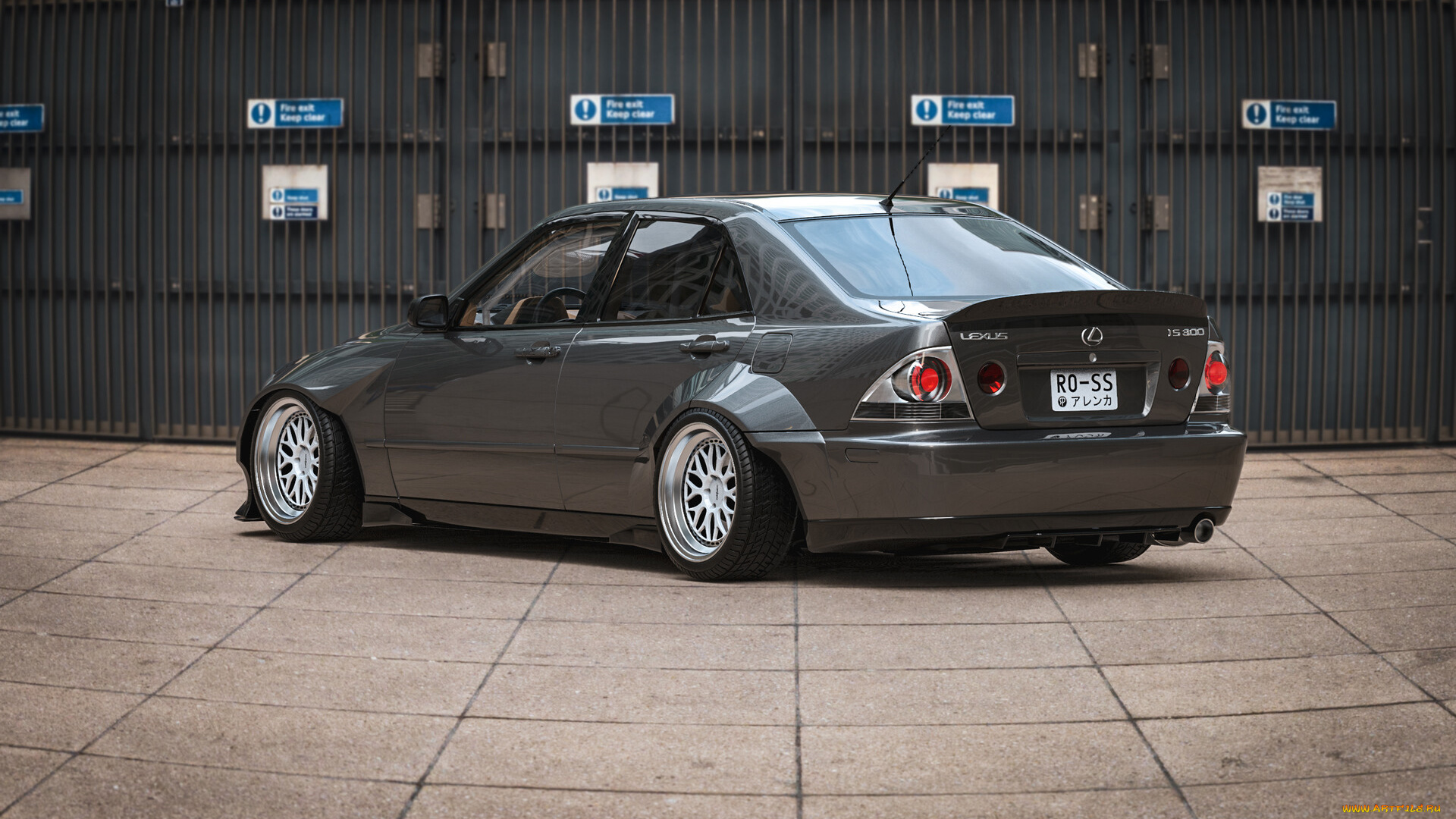 lexus, is200, widebody, decent, bodykit, автомобили, виртуальный, тюнинг, lexus, is200, widebody, decent, bodykit