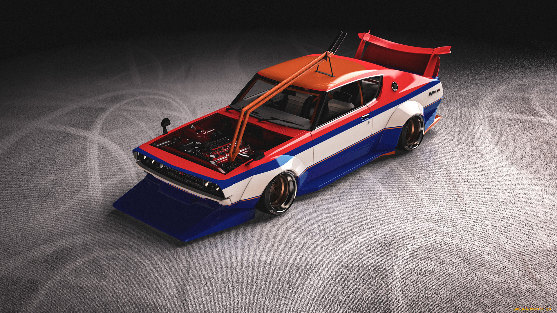 nissan, skyline, gt-r, 2000, bosozoku, автомобили, виртуальный, тюнинг, nissan, skyline, gtr, 2000, bosozoku, японское, легендарное, качество, сделанное, на, века