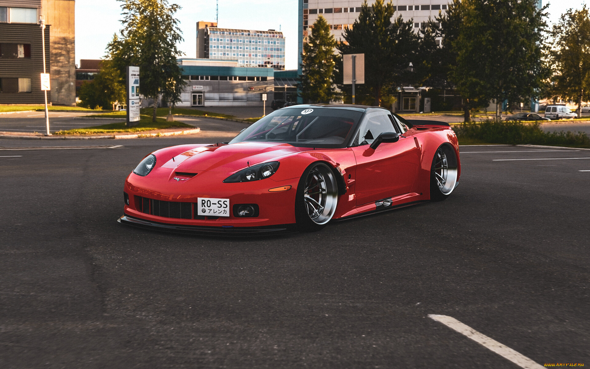 chevrolet, corvette, c6, автомобили, виртуальный, тюнинг, chevrolet, corvette, c6, американская, классика, и, мощь