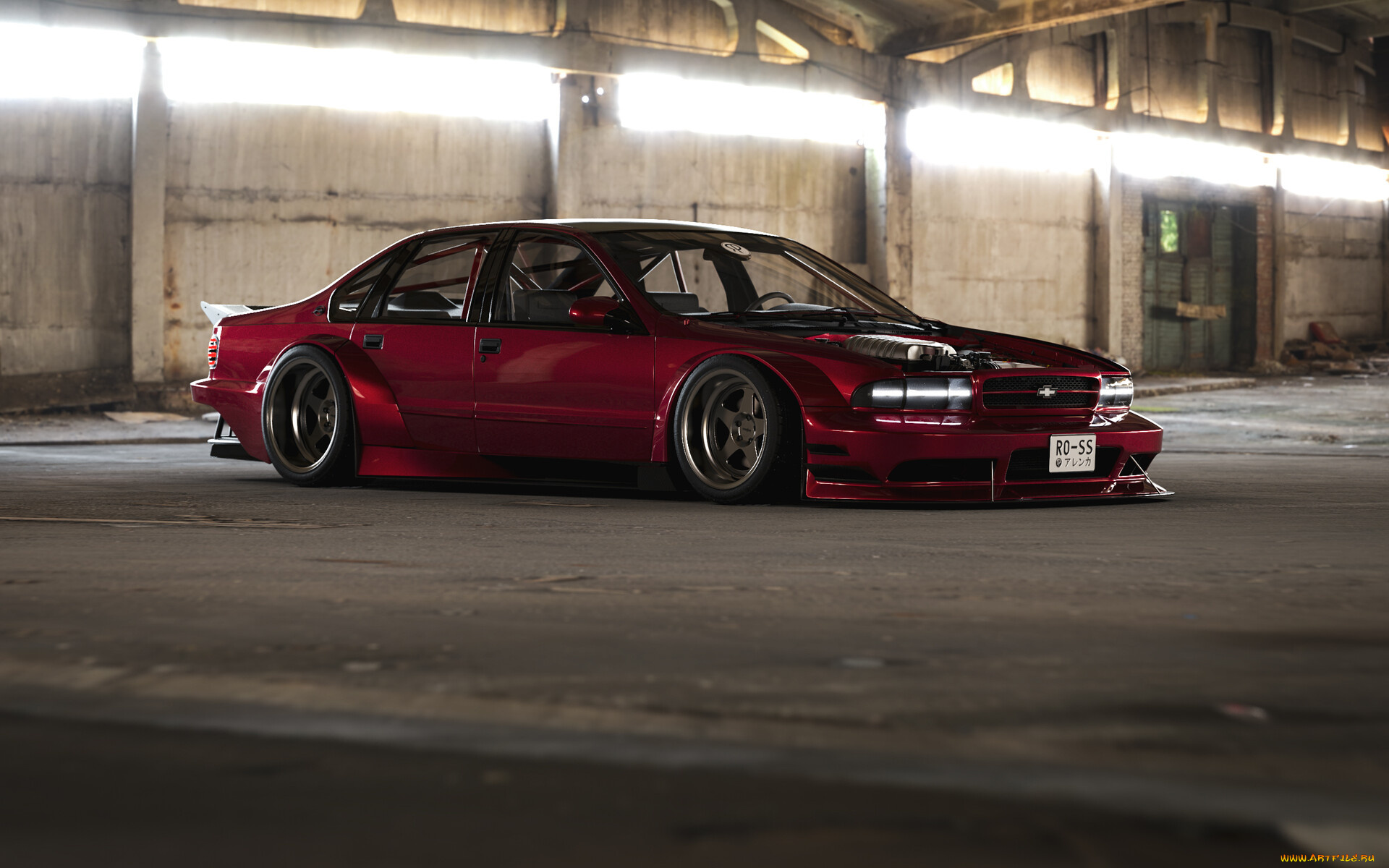 chevrolet, impala, ss, автомобили, виртуальный, тюнинг, chevrolet, impala, ss, американская, классика, и, мощь