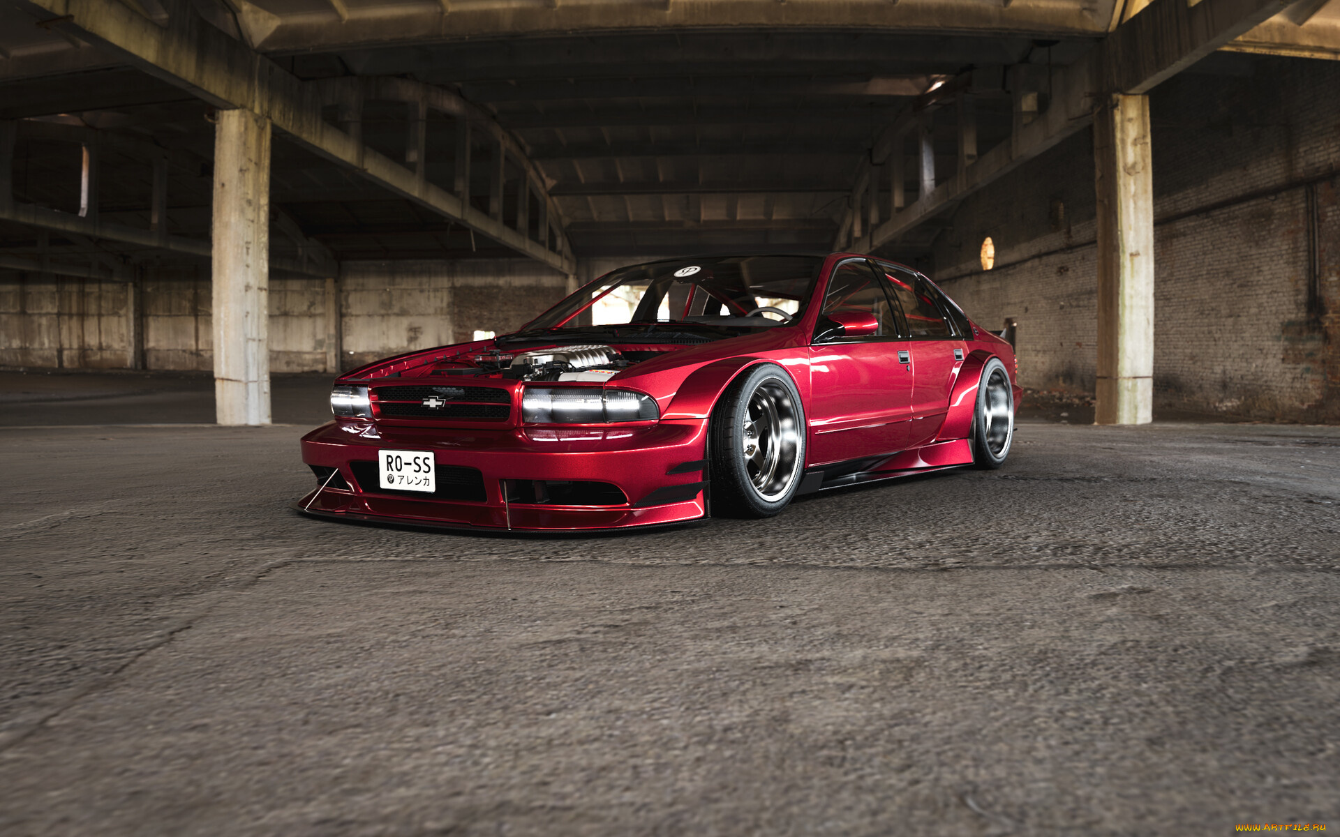 chevrolet, impala, ss, автомобили, виртуальный, тюнинг, chevrolet, impala, ss, американская, классика, и, мощь