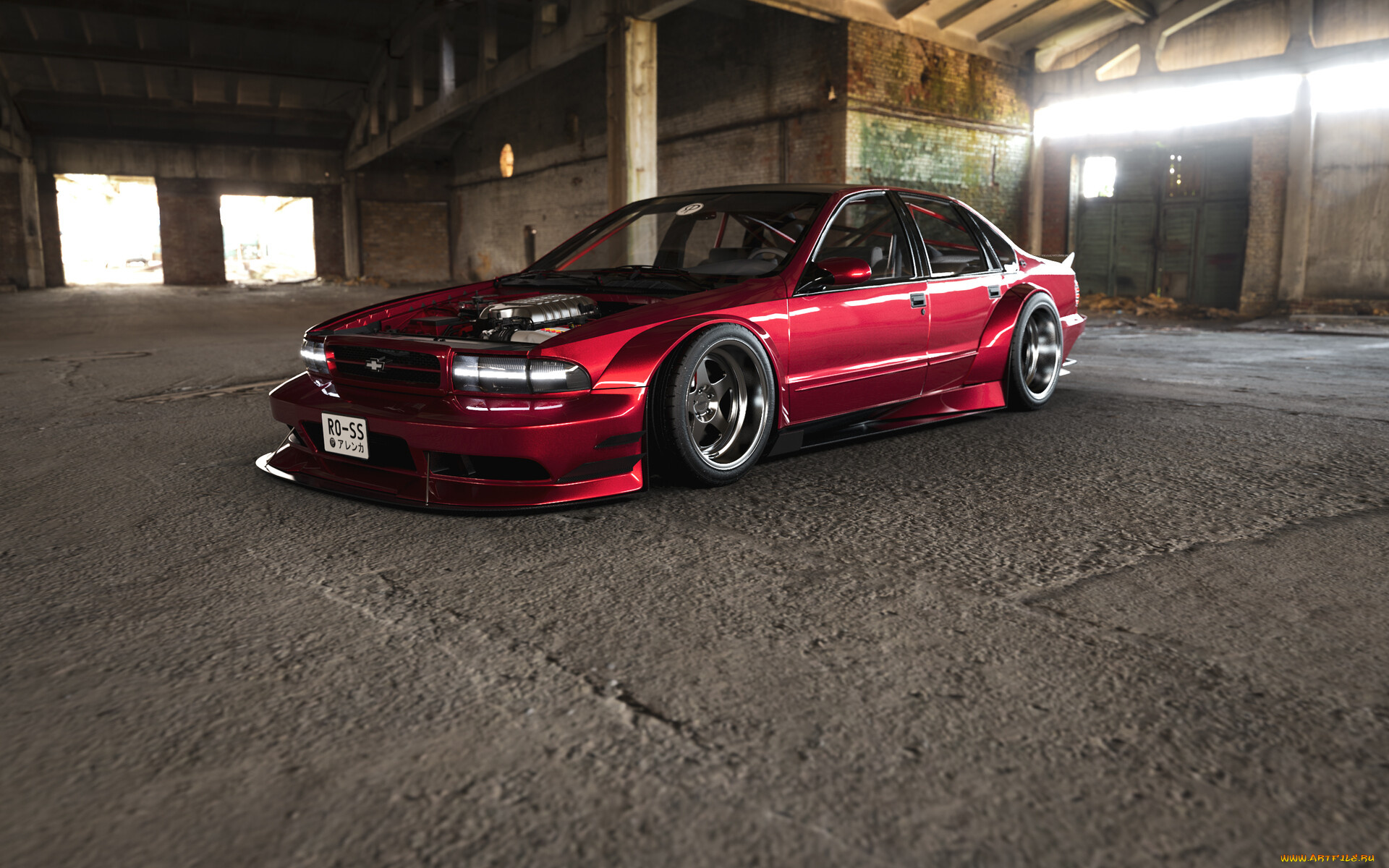 chevrolet, impala, ss, автомобили, виртуальный, тюнинг, chevrolet, impala, ss, американская, классика, и, мощь