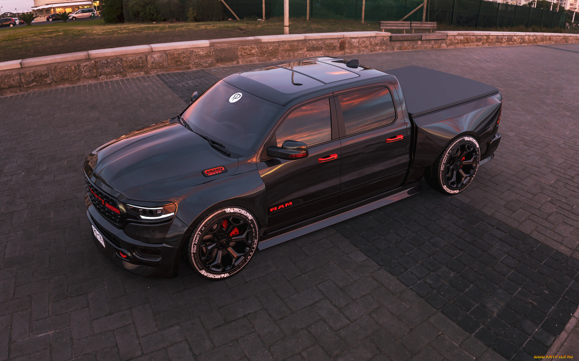 dodge, ram, 1500, автомобили, виртуальный, тюнинг, dodge, ram, 1500, ух, какаую, грязь, он, тварить, умеет, мама, родная