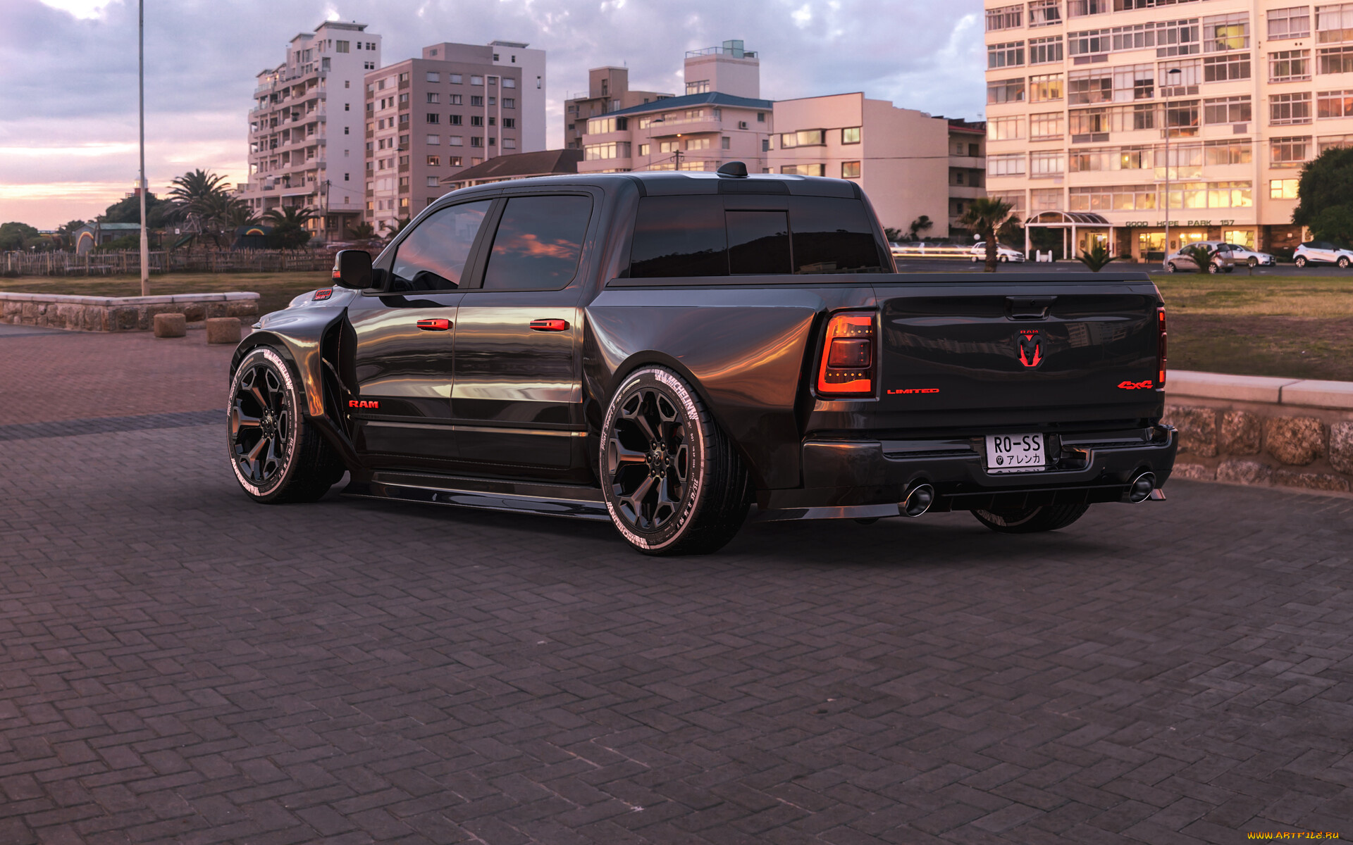 dodge, ram, 1500, автомобили, виртуальный, тюнинг, dodge, ram, 1500, ух, какаую, грязь, он, тварить, умеет, мама, родная