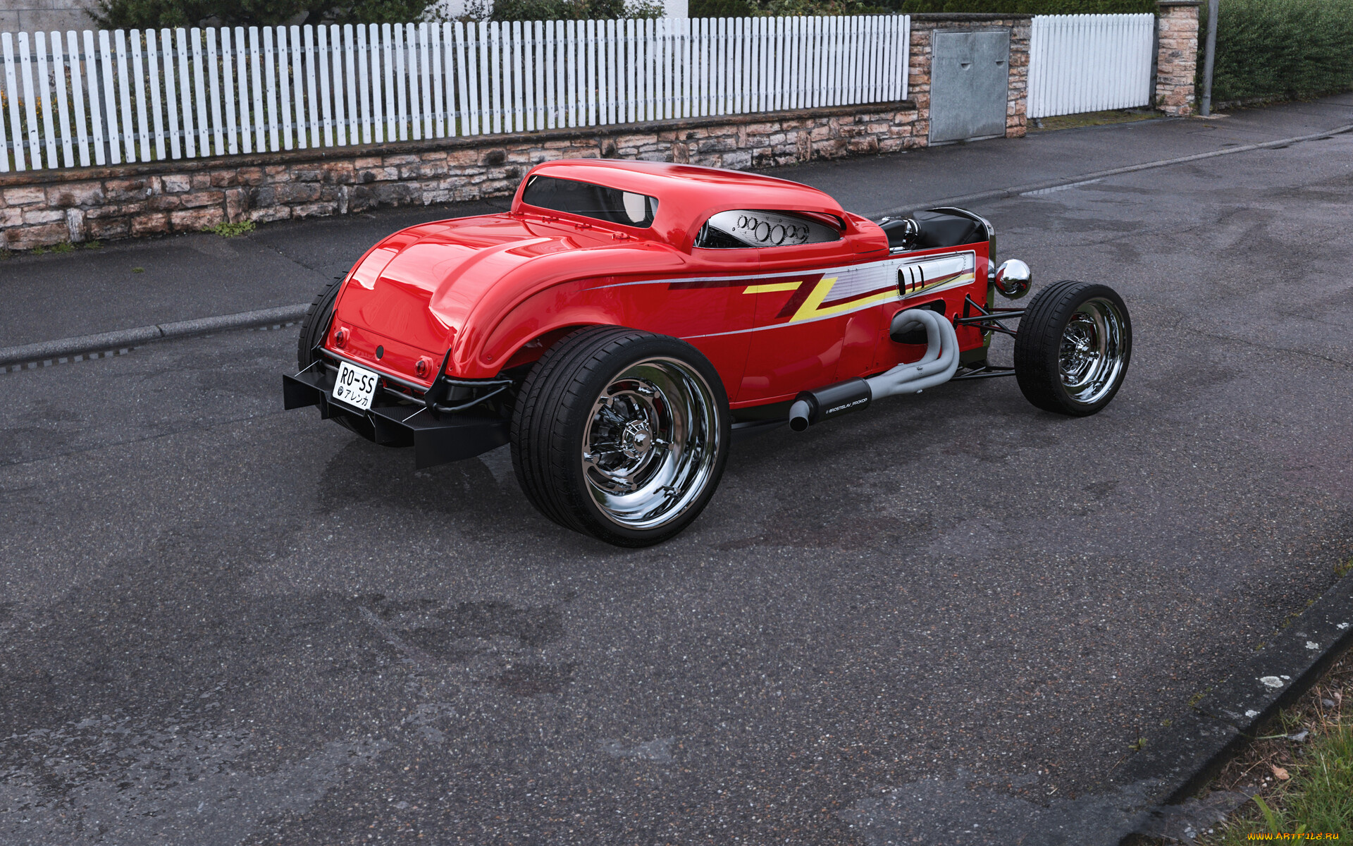 ford, coupe, zz, top, eliminator, автомобили, виртуальный, тюнинг, ford, coupe, zz, top, eliminator, американская, классика, и, мощь