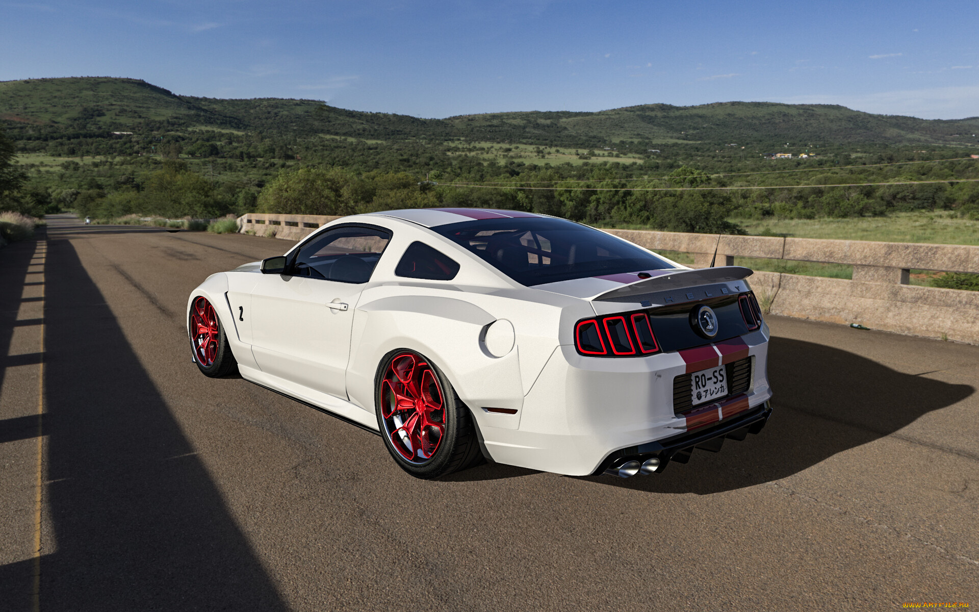 ford, mustang, shelby, gt500, 2013, автомобили, виртуальный, тюнинг, ford, mustang, shelby, gt500, 2013
