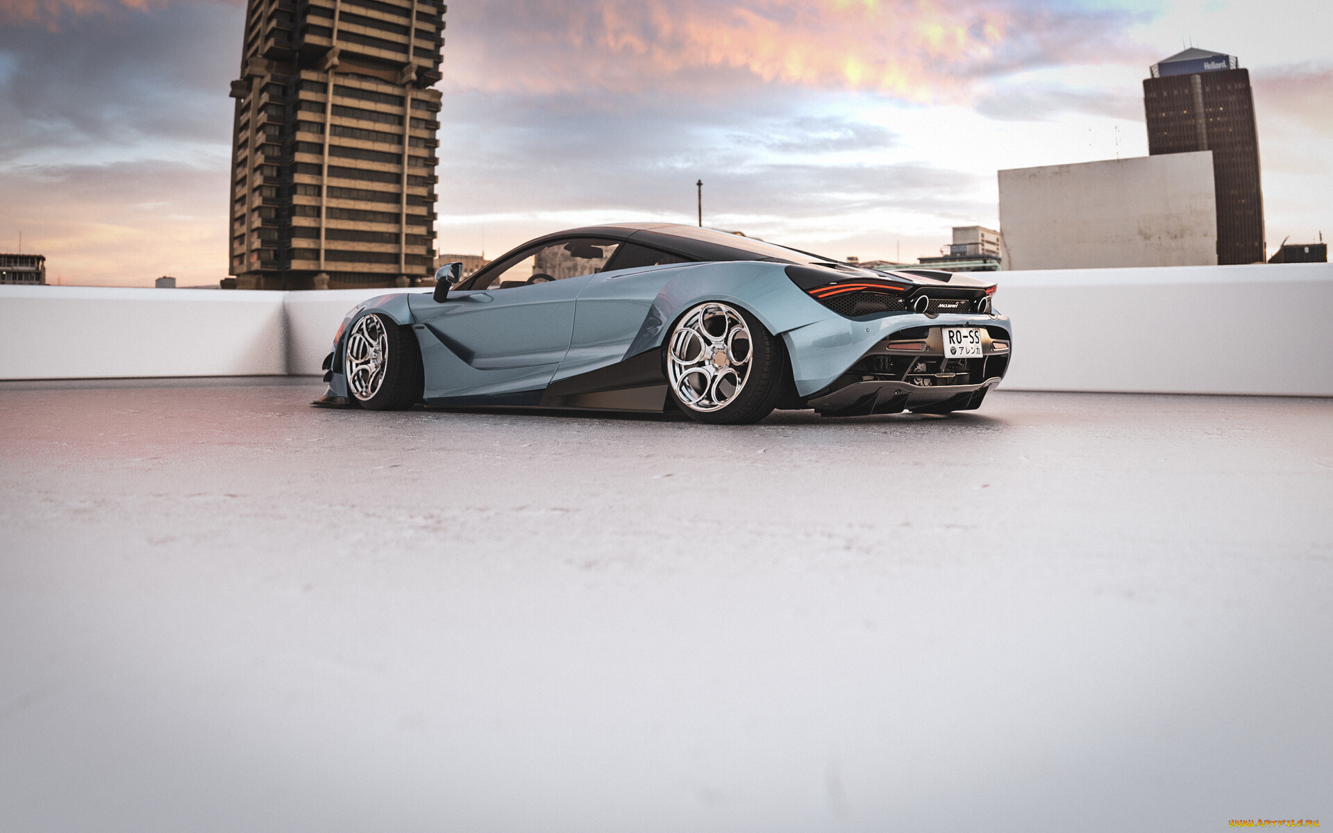mclaren, 720s, widebody, автомобили, виртуальный, тюнинг, mclaren, 720s, widebody, современная, классика, элегантность, и, мощь
