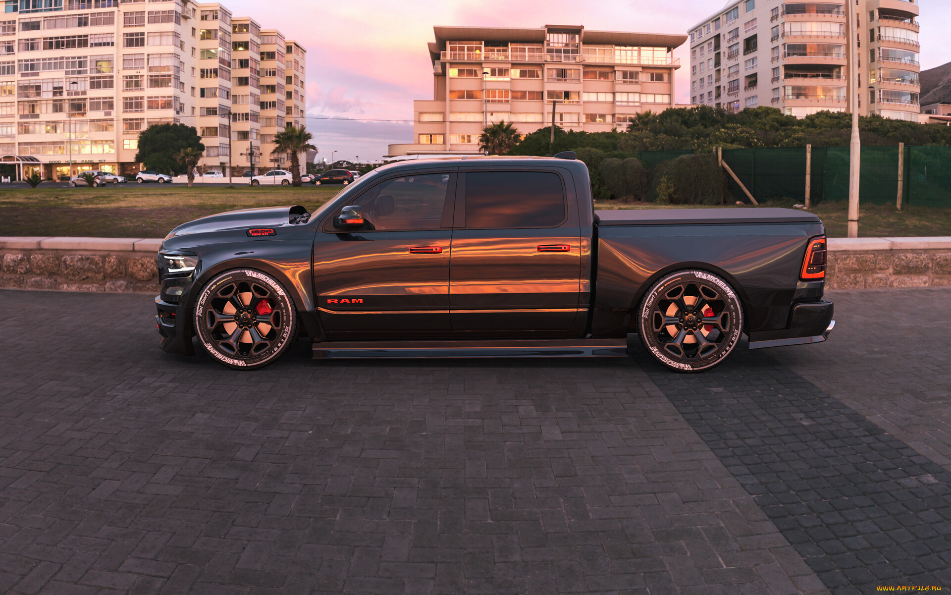 dodge, ram, 1500, автомобили, виртуальный, тюнинг, dodge, ram, 1500, ух, какаую, грязь, он, тварить, умеет, мама, родная