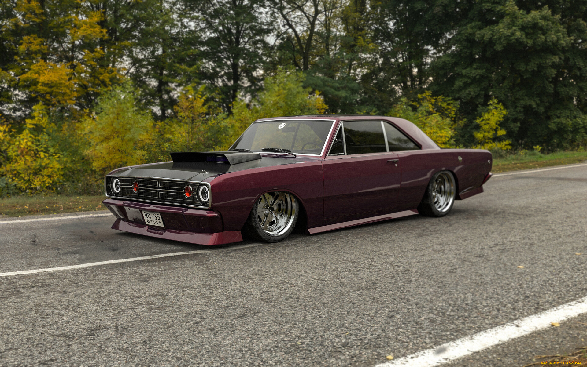 dodge, dart, slammed, автомобили, виртуальный, тюнинг, dodge, dart, slammed, американская, классика, и, мощь