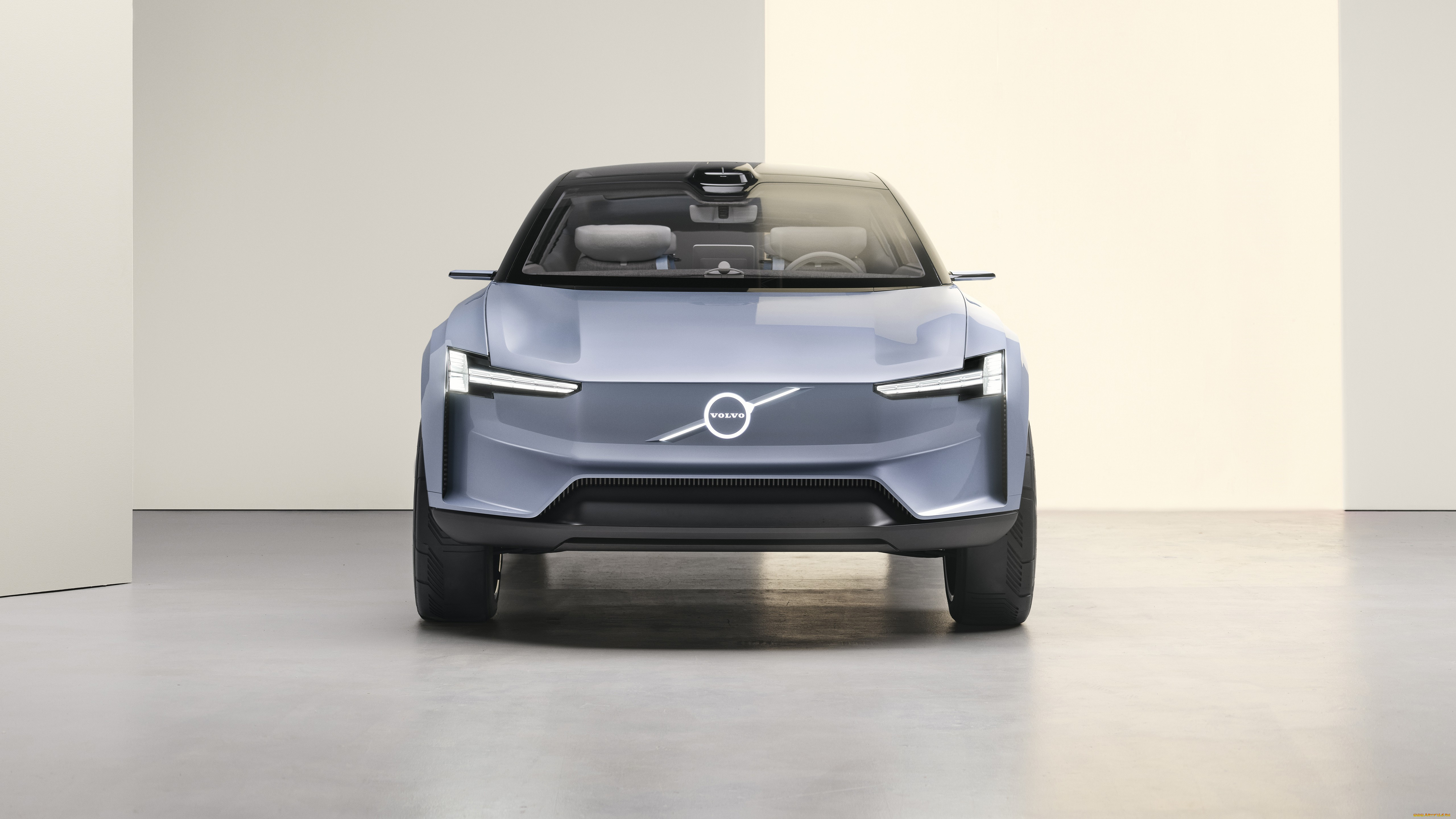 автомобили, volvo, concept, recharge, 2021, вид, спереди, вольво