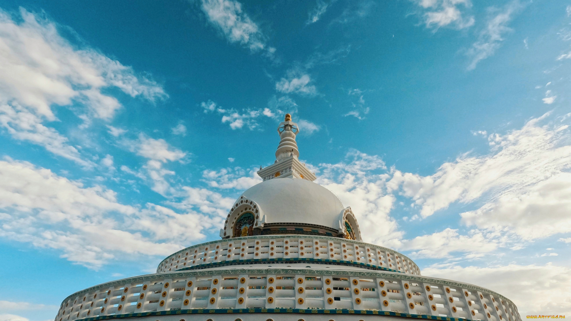 города, -, буддийские, и, другие, храмы, архитектура, ладакх, индия, лех, ступа, шанти, author, anmol, arora