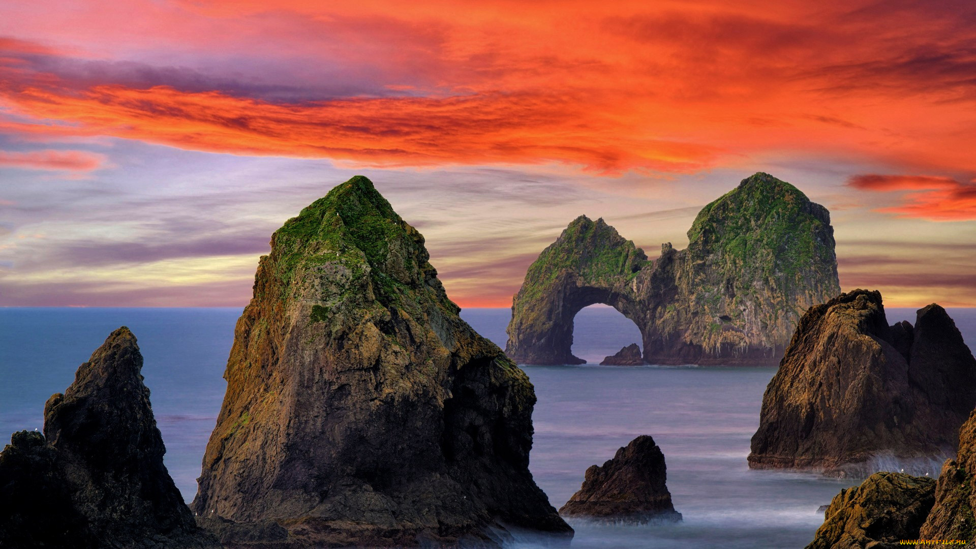 mack, arch, rock, southern, oregon, coast, природа, побережье, mack, arch, rock, southern, oregon, coast