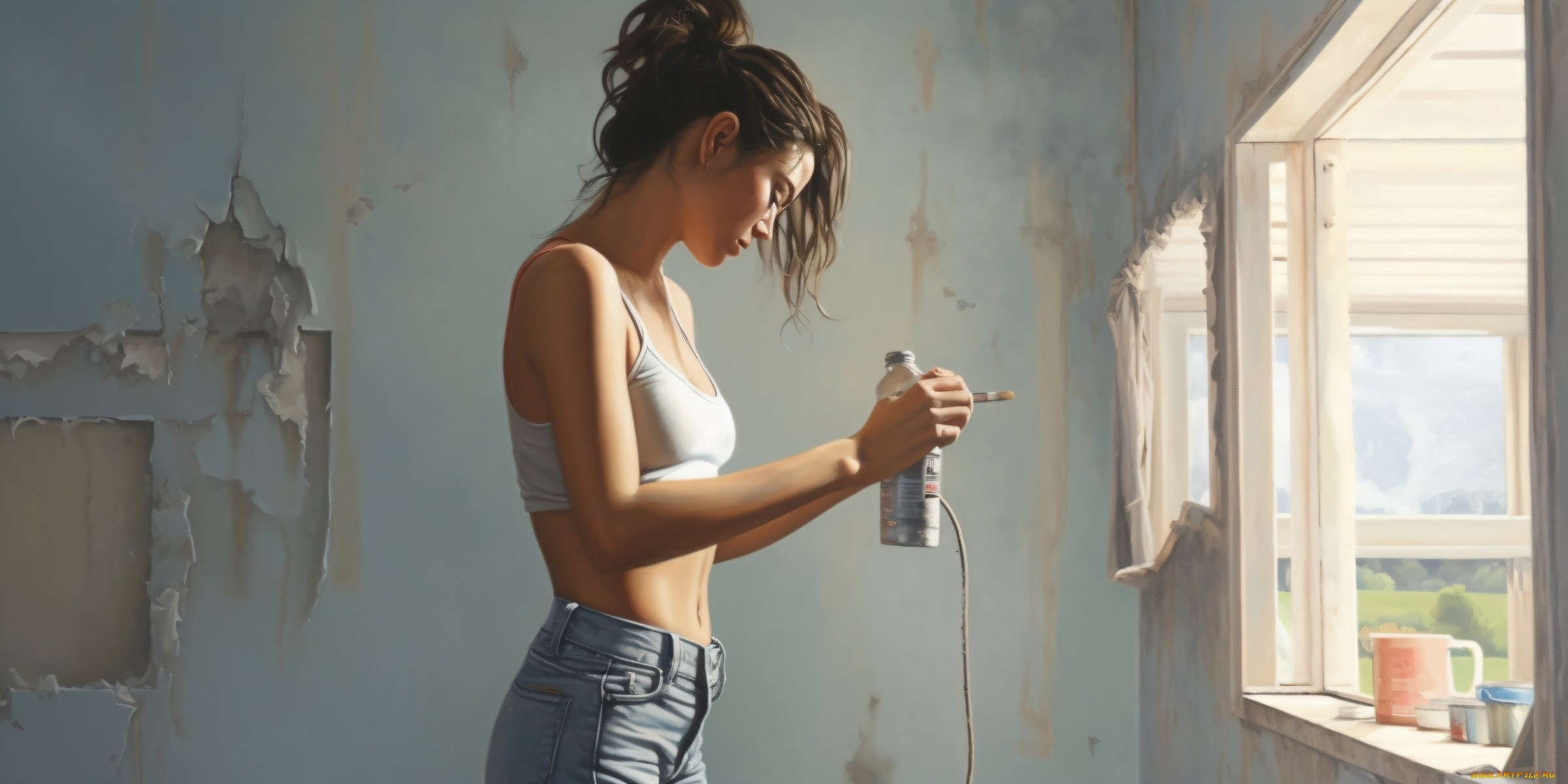 рисованное, люди, нейросети, графика, нейроарт, ai, art, нейронные, сети, рисунки, нейро, искусство