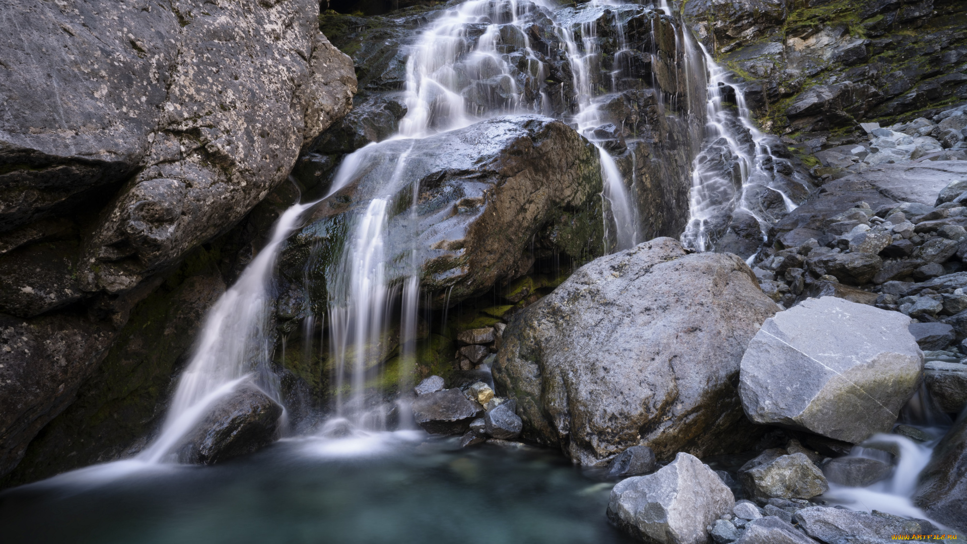 природа, водопады, пейзаж