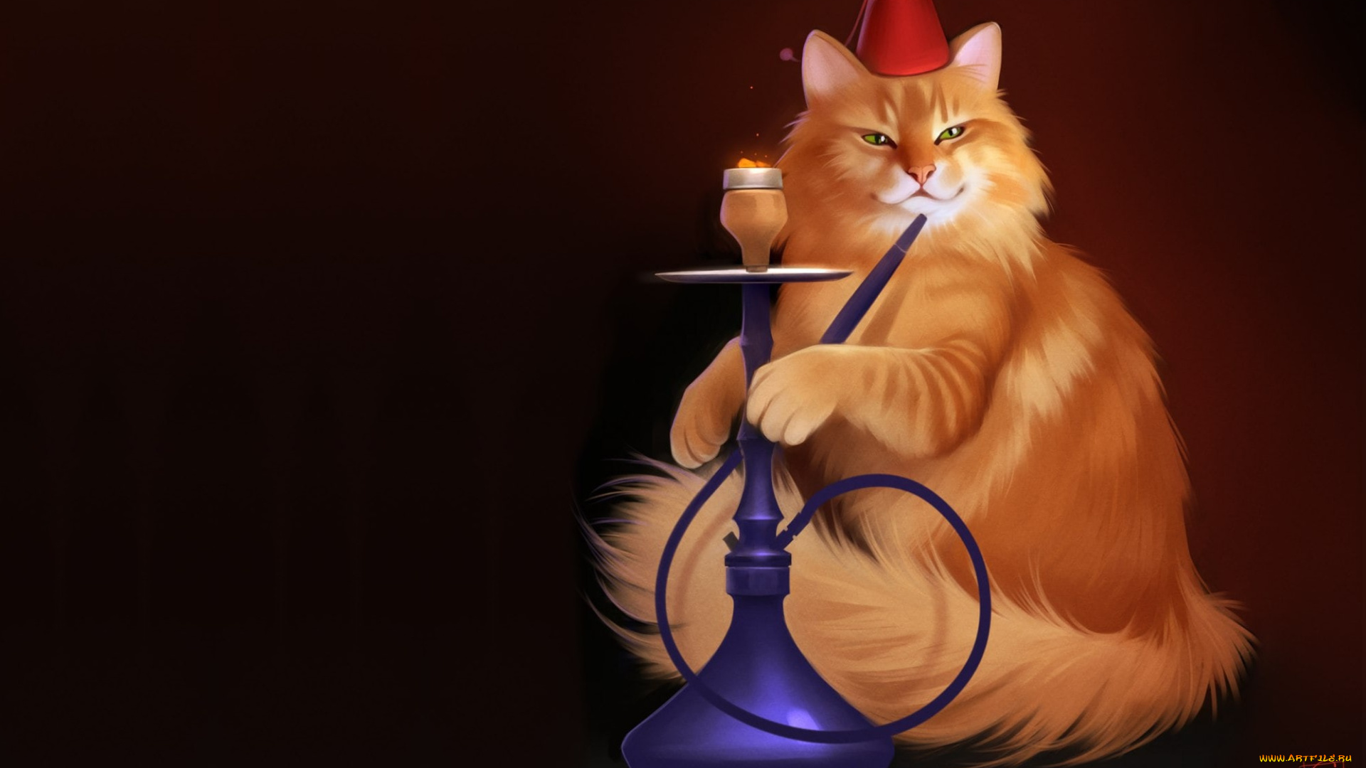 рисованное, животные, , коты, кот, кошка