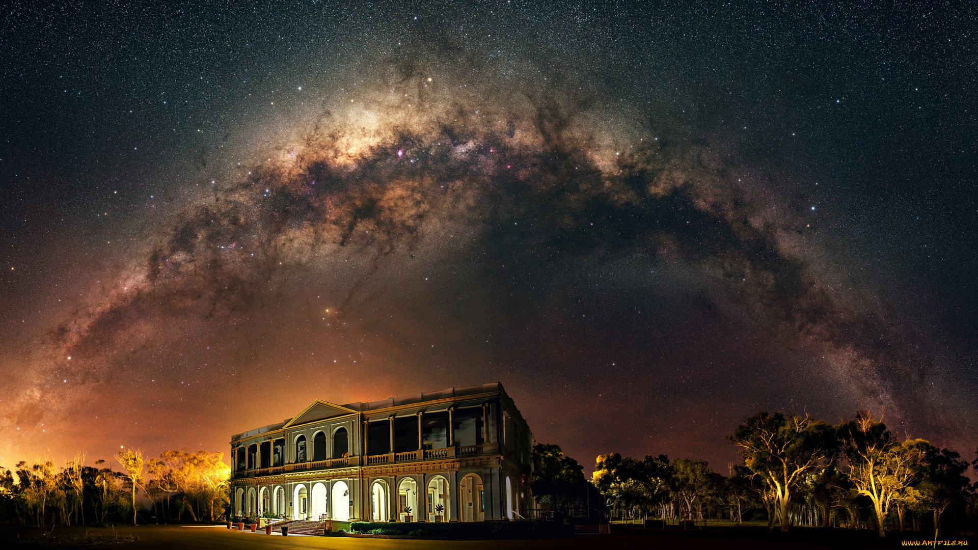 города, -, здания, , дома, пейзаж