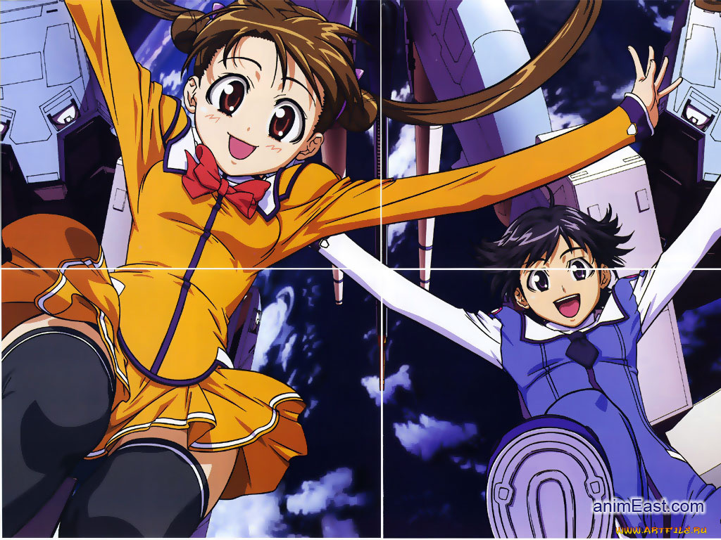 аниме, stellvia, of, the, universe