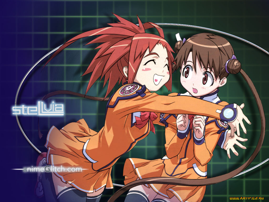 аниме, stellvia, of, the, universe