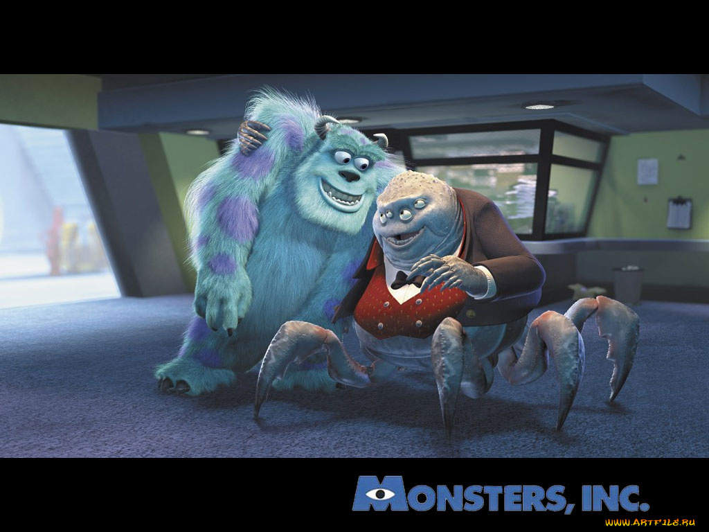 мультфильмы, monsters, inc