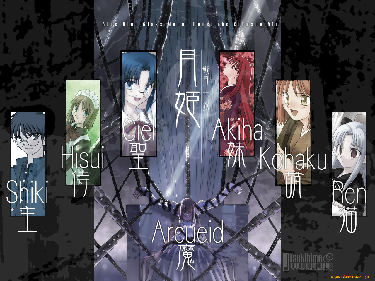 аниме, tsukihime