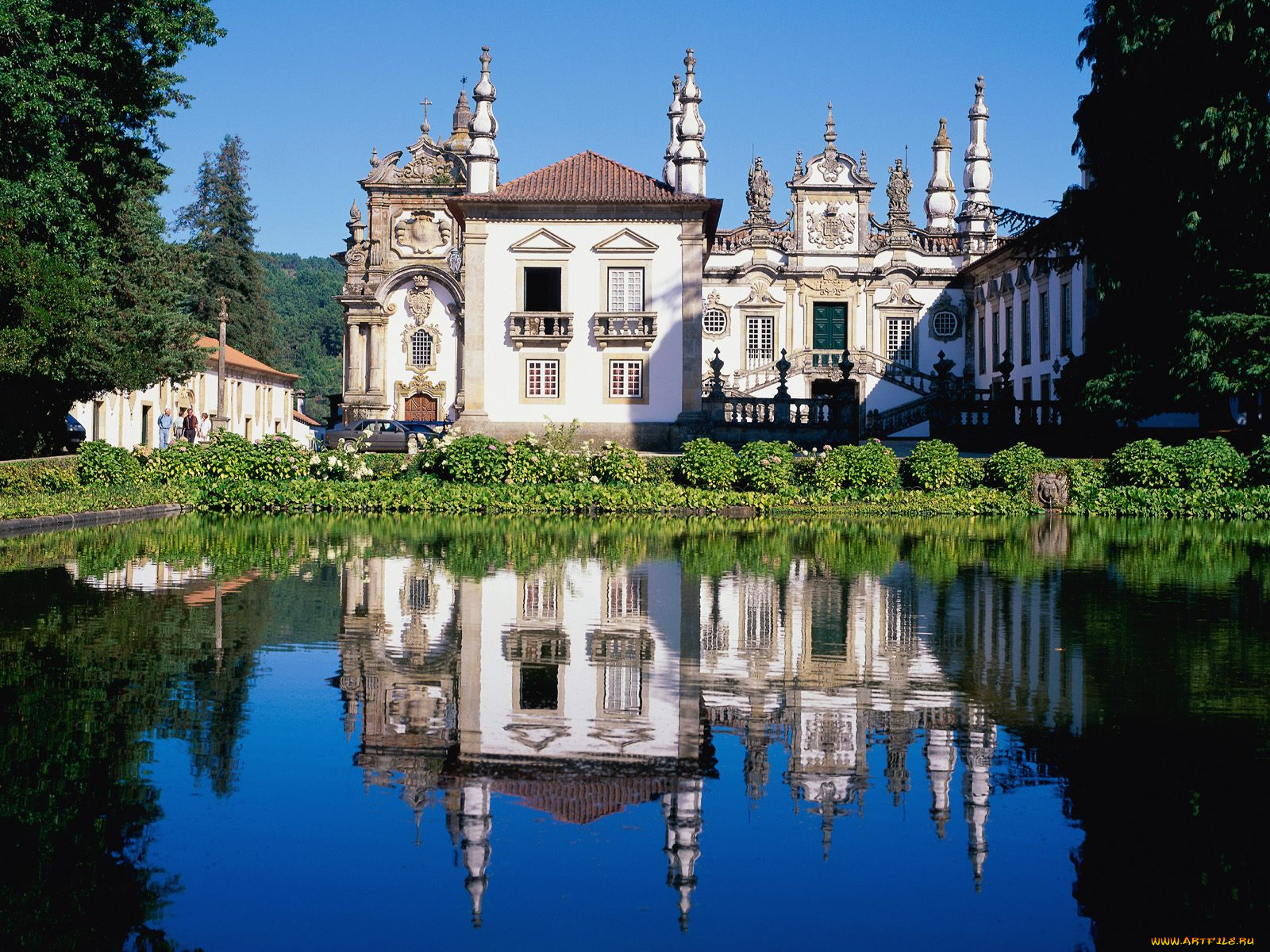 города, дворцы, замки, крепости, mateus, palace, portugal