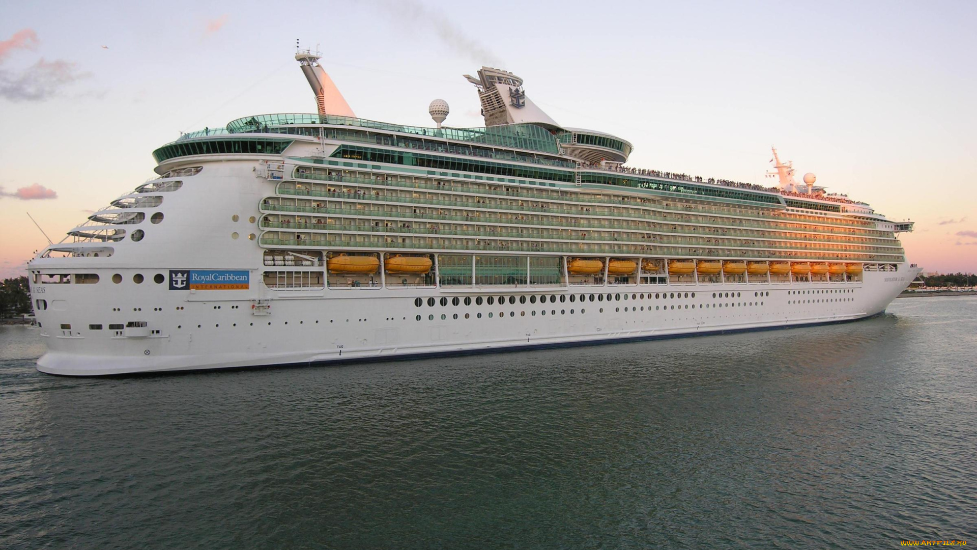 корабли, лайнеры