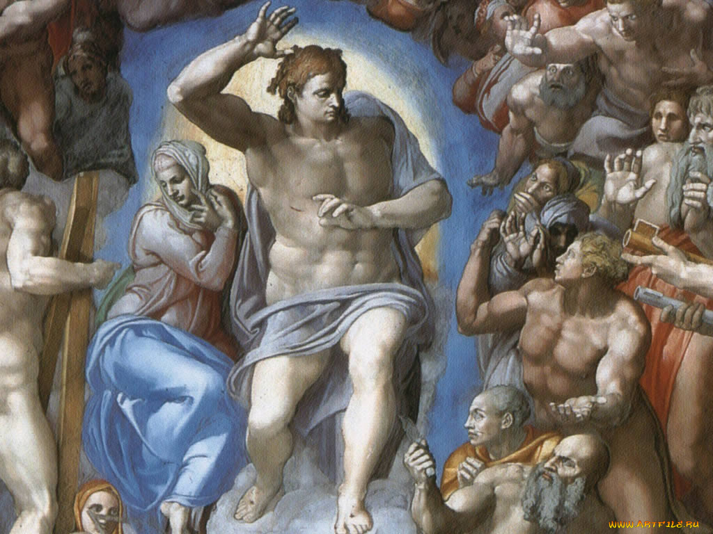 рисованные, michelangelo