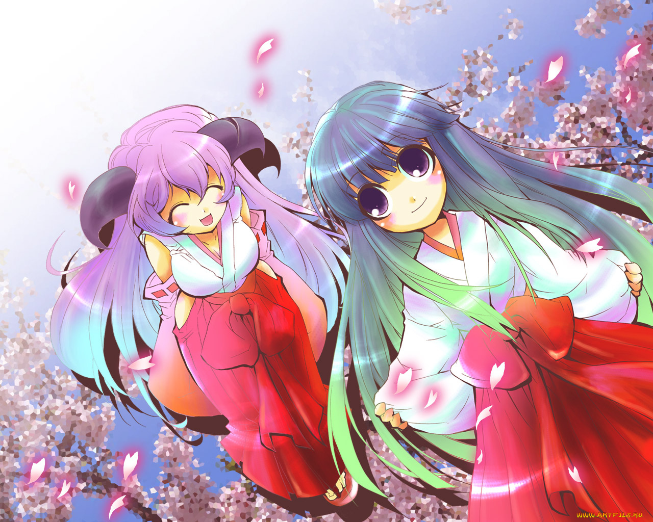 аниме, higurashi, no, naku, koro, ni, furude, rika, hanyuu