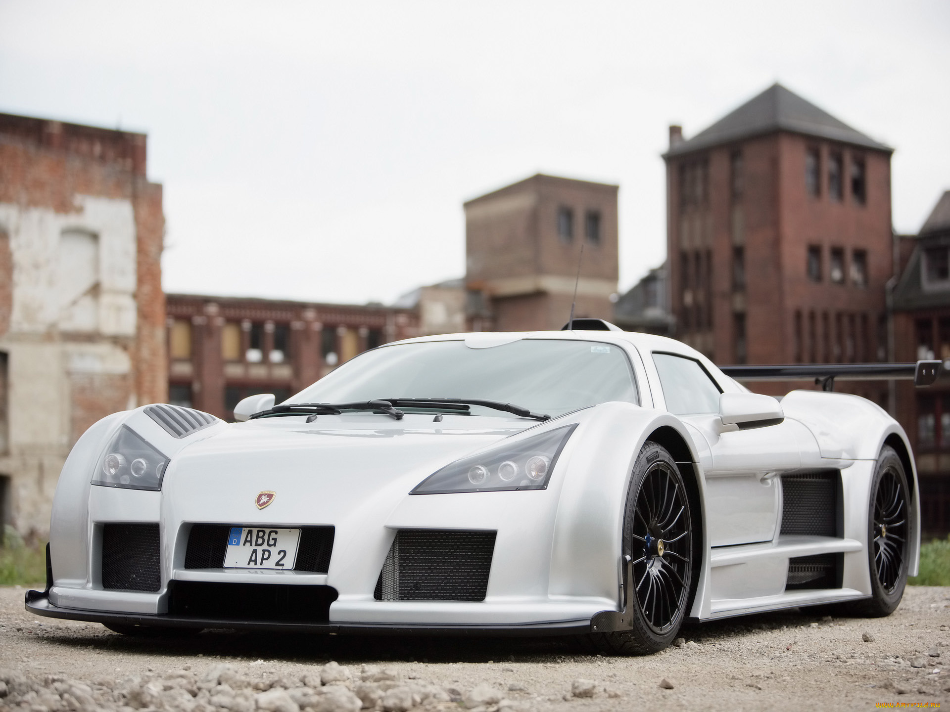 2008, gumpert, apollo, sport, silver, автомобили