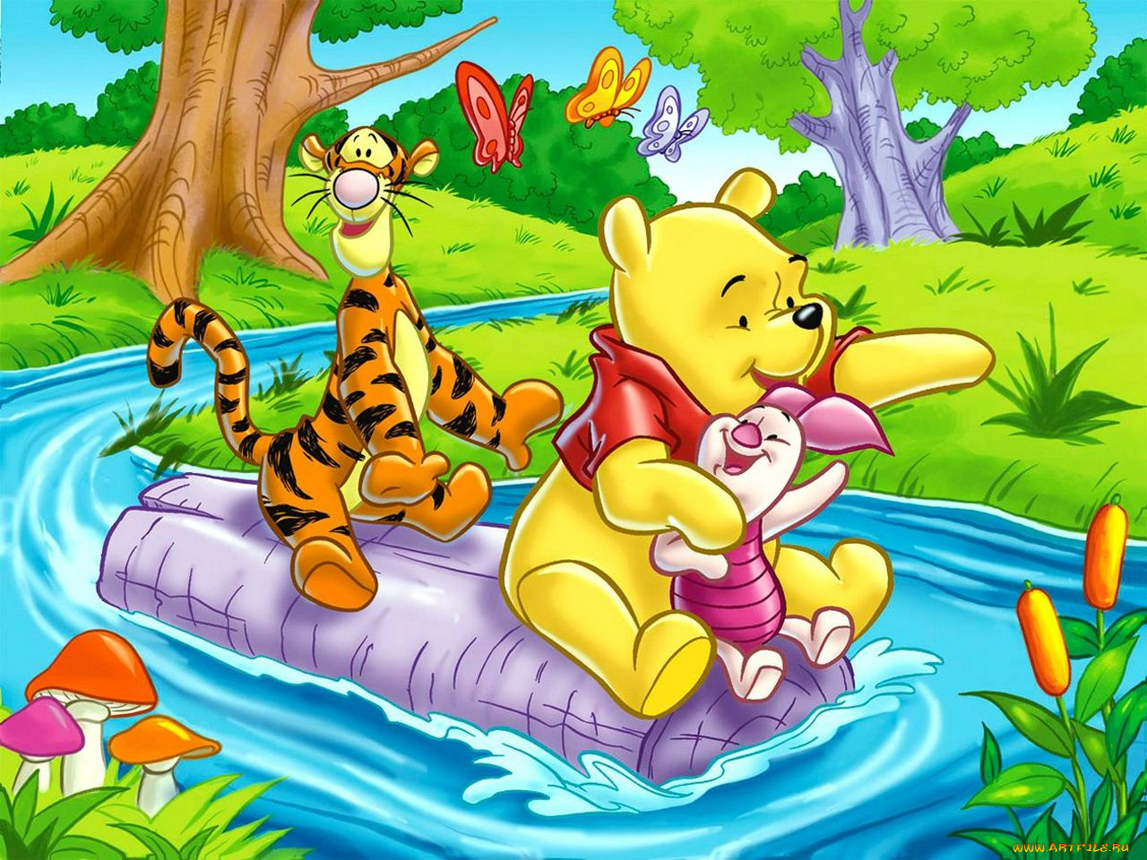 мультфильмы, winnie, the, pooh