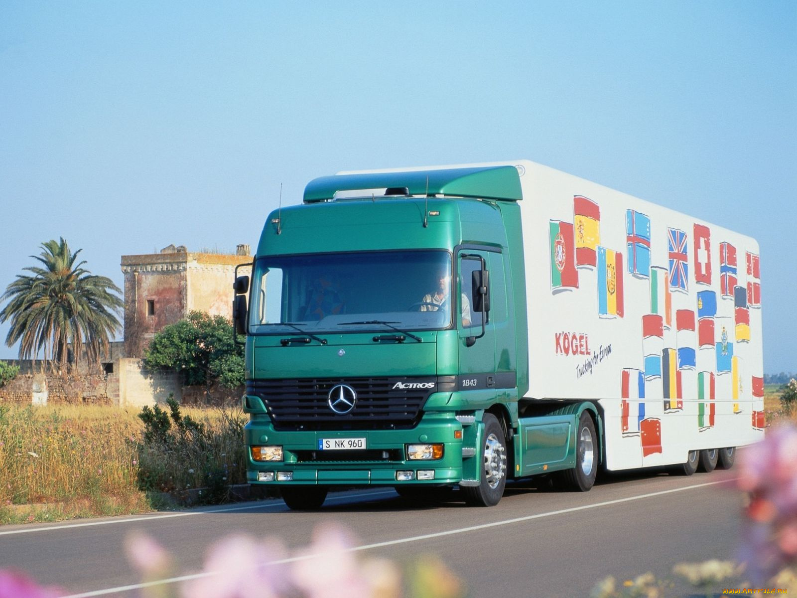 автомобили, mercedes, trucks