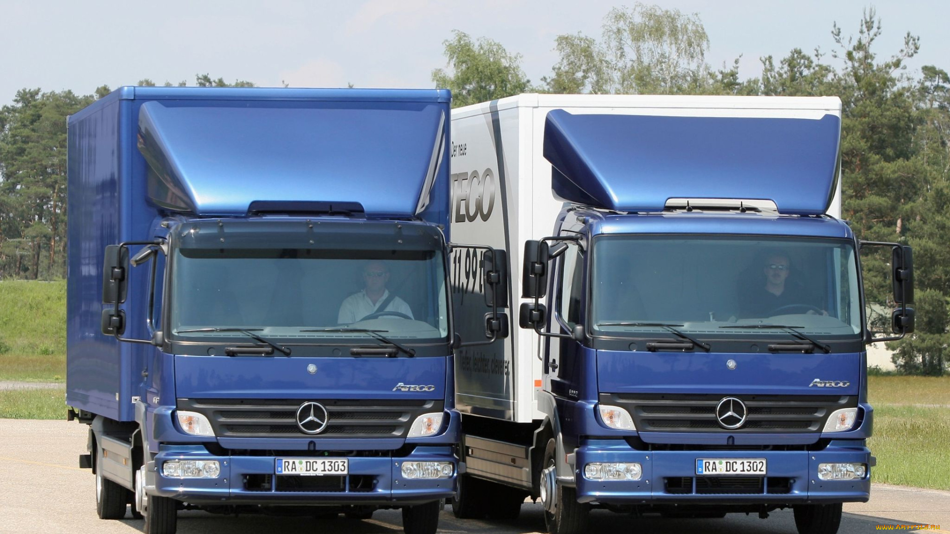 автомобили, mercedes, trucks