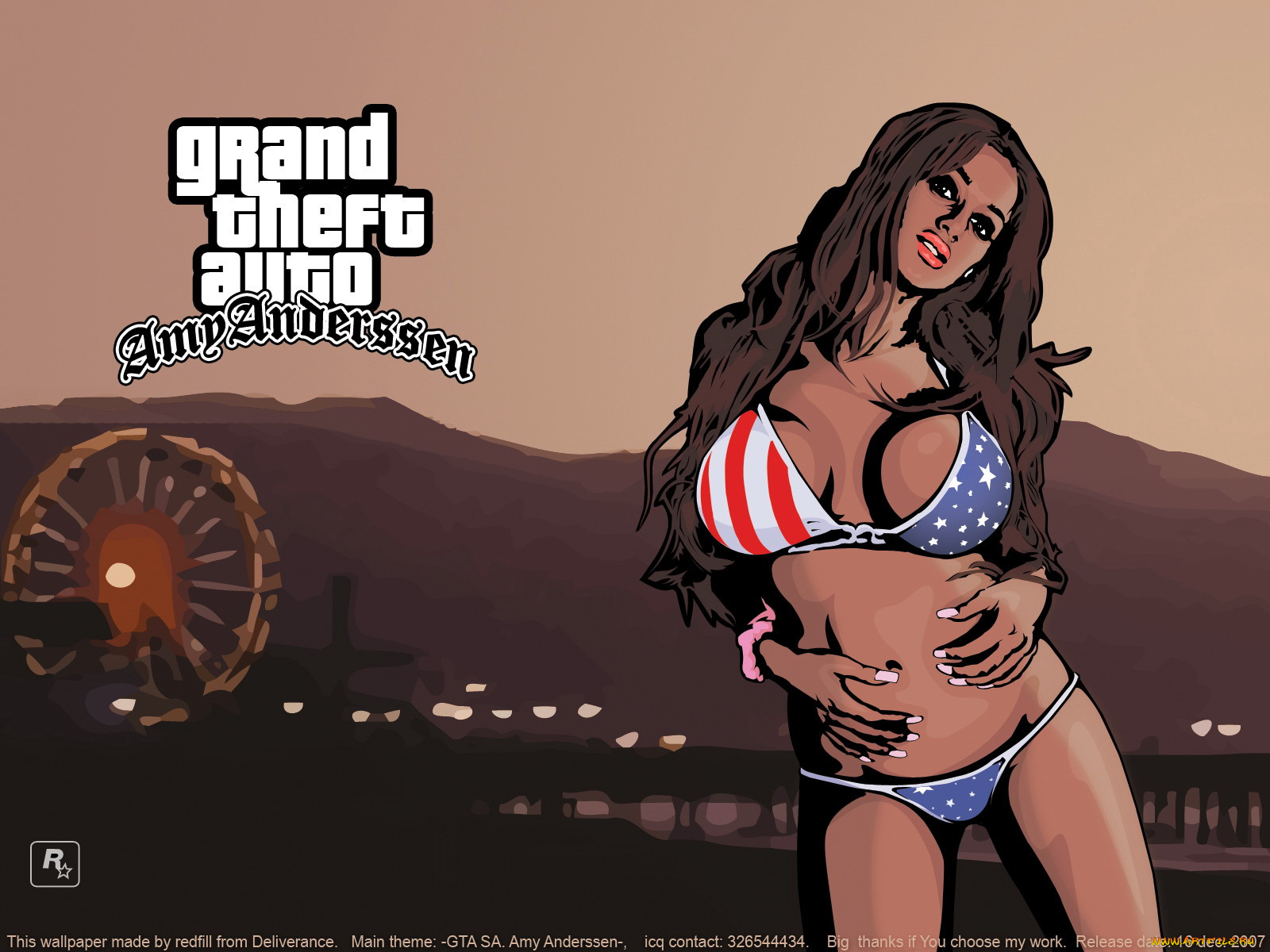 gta, amy, anderssen, видео, игры, grand, theft, auto, san, andreas