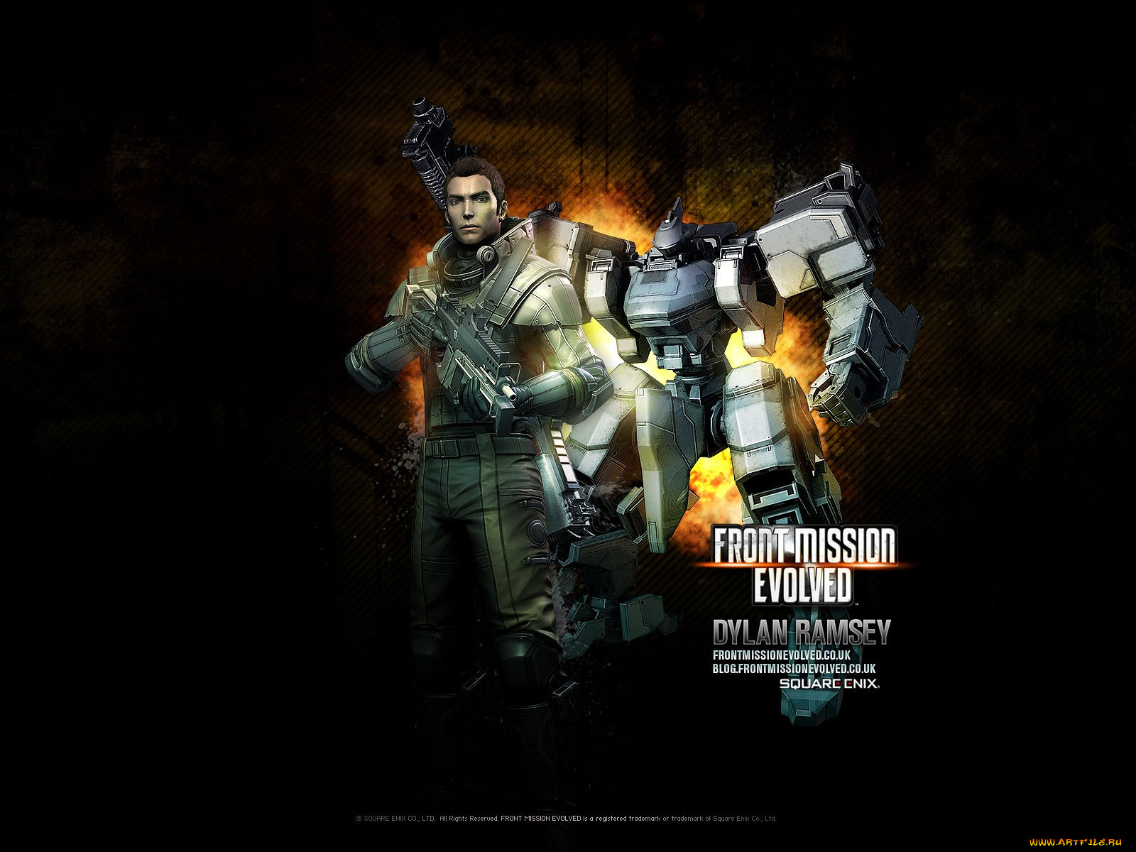 видео, игры, front, mission, evolved