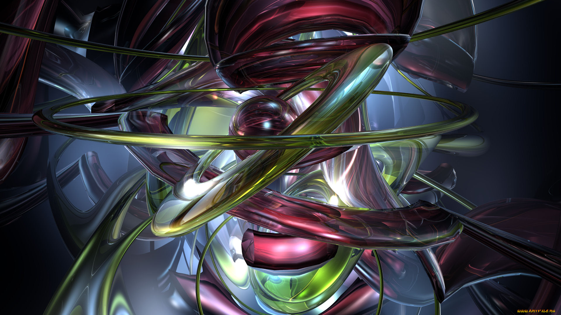 3д, графика, abstract, абстракции