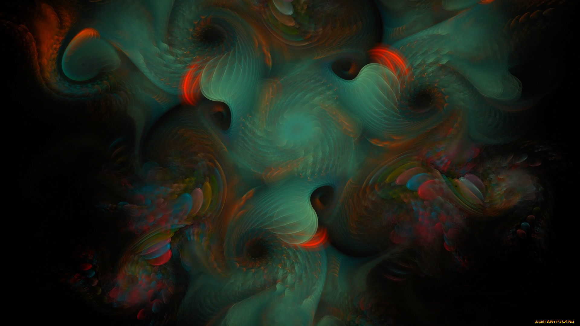 3д, графика, fractal, фракталы, фрактал, узор, фон