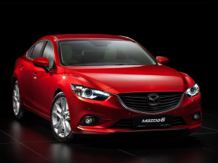обоя автомобили, mazda, sedan, 6