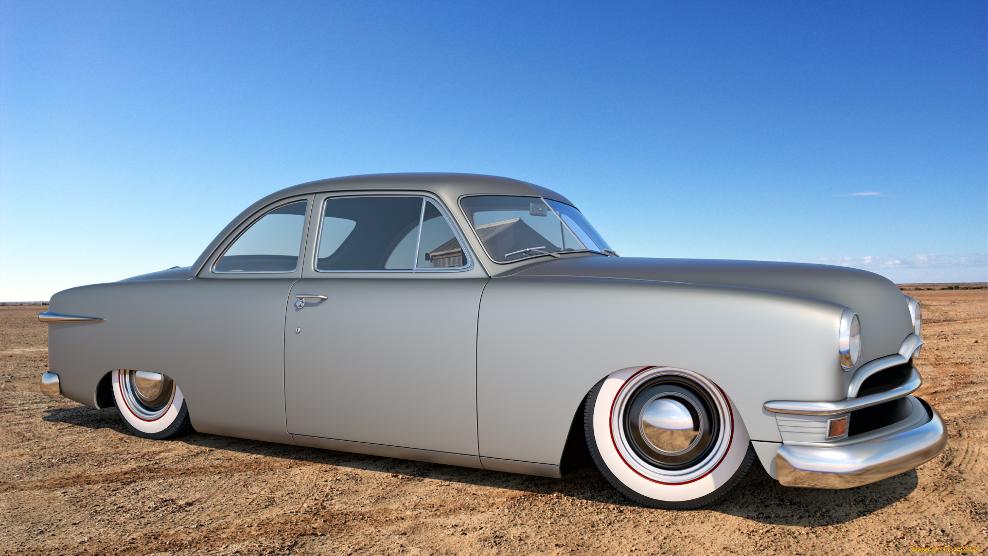 автомобили, 3д, club, ford, 1950, coupe