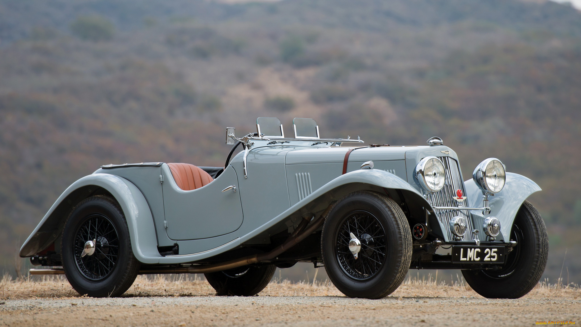 автомобили, классика, aston-martin, 15-98-2-4, passenge, серый