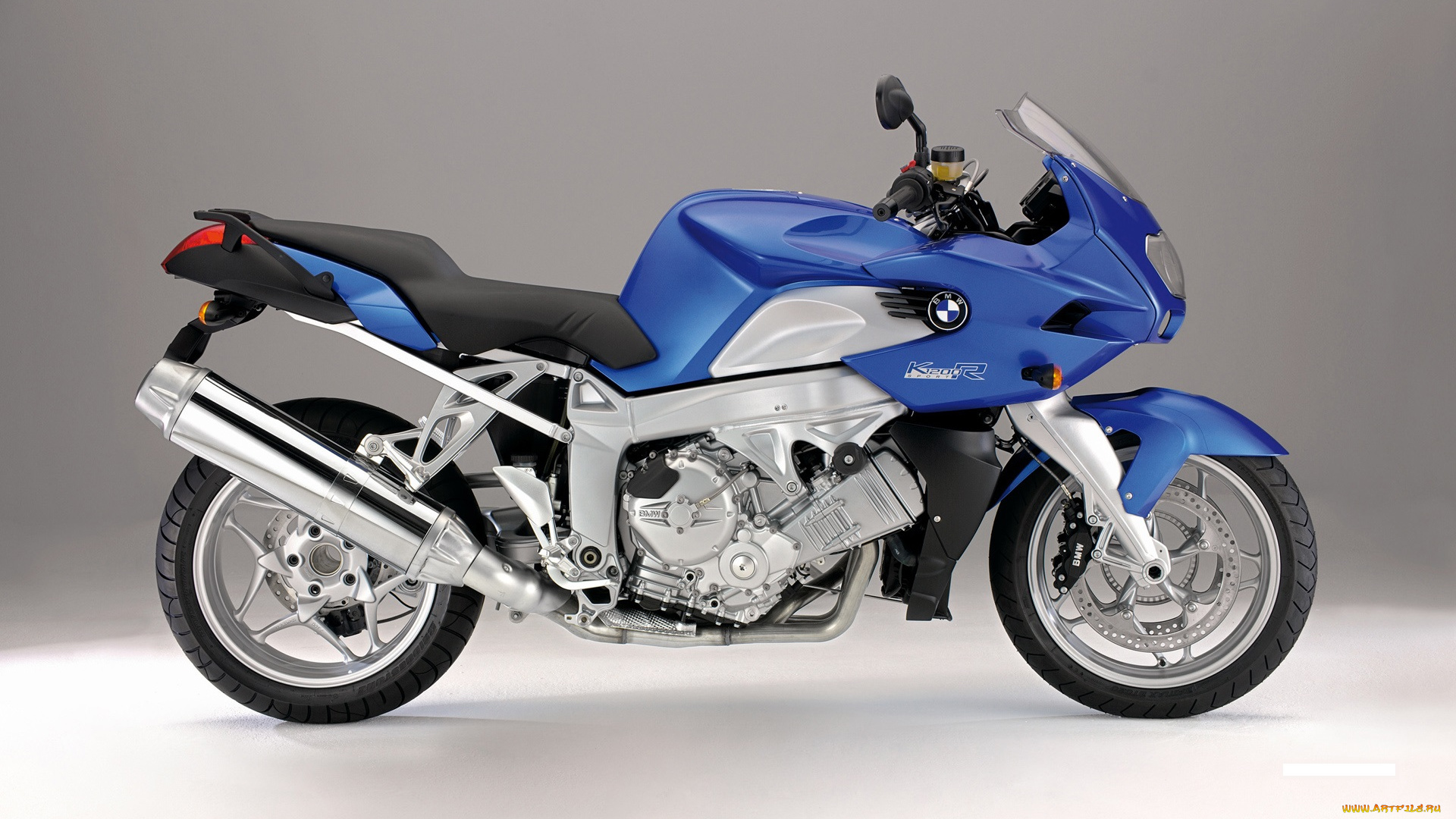 мотоциклы, bmw, k-1200, r-sport, 2006, синий