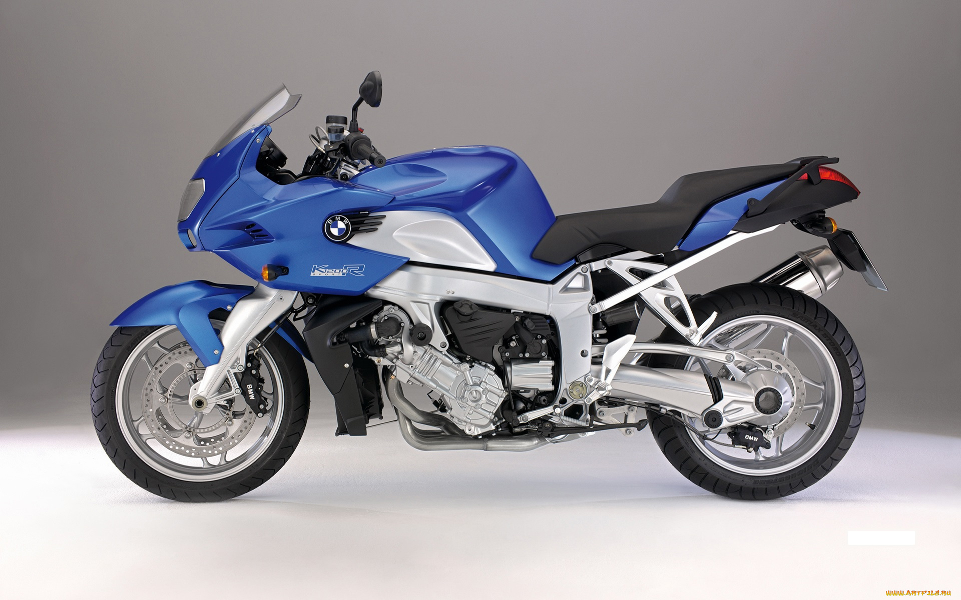 мотоциклы, bmw, k-1200, r-sport, 2006, синий