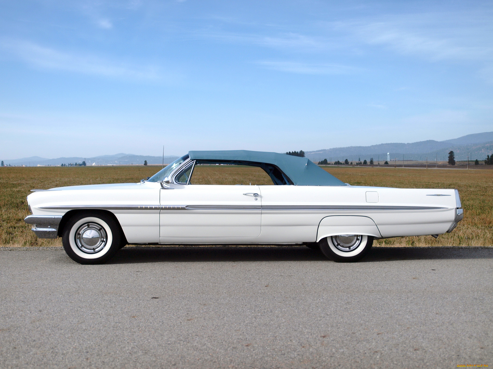 автомобили, pontiac, bonneville, convertible