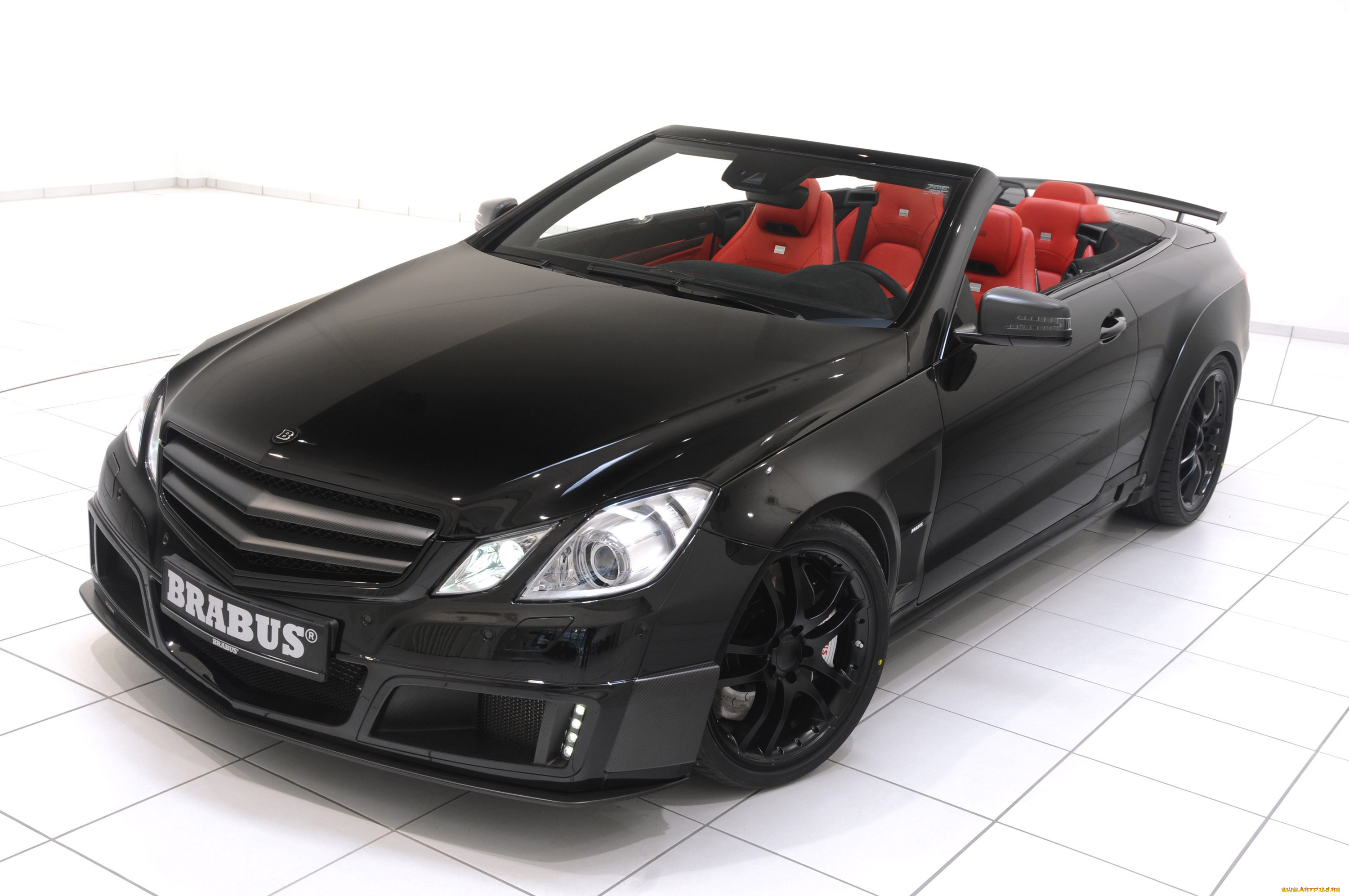 автомобили, brabus, mercedes, тюнинг, black, мерседес, кабриолет