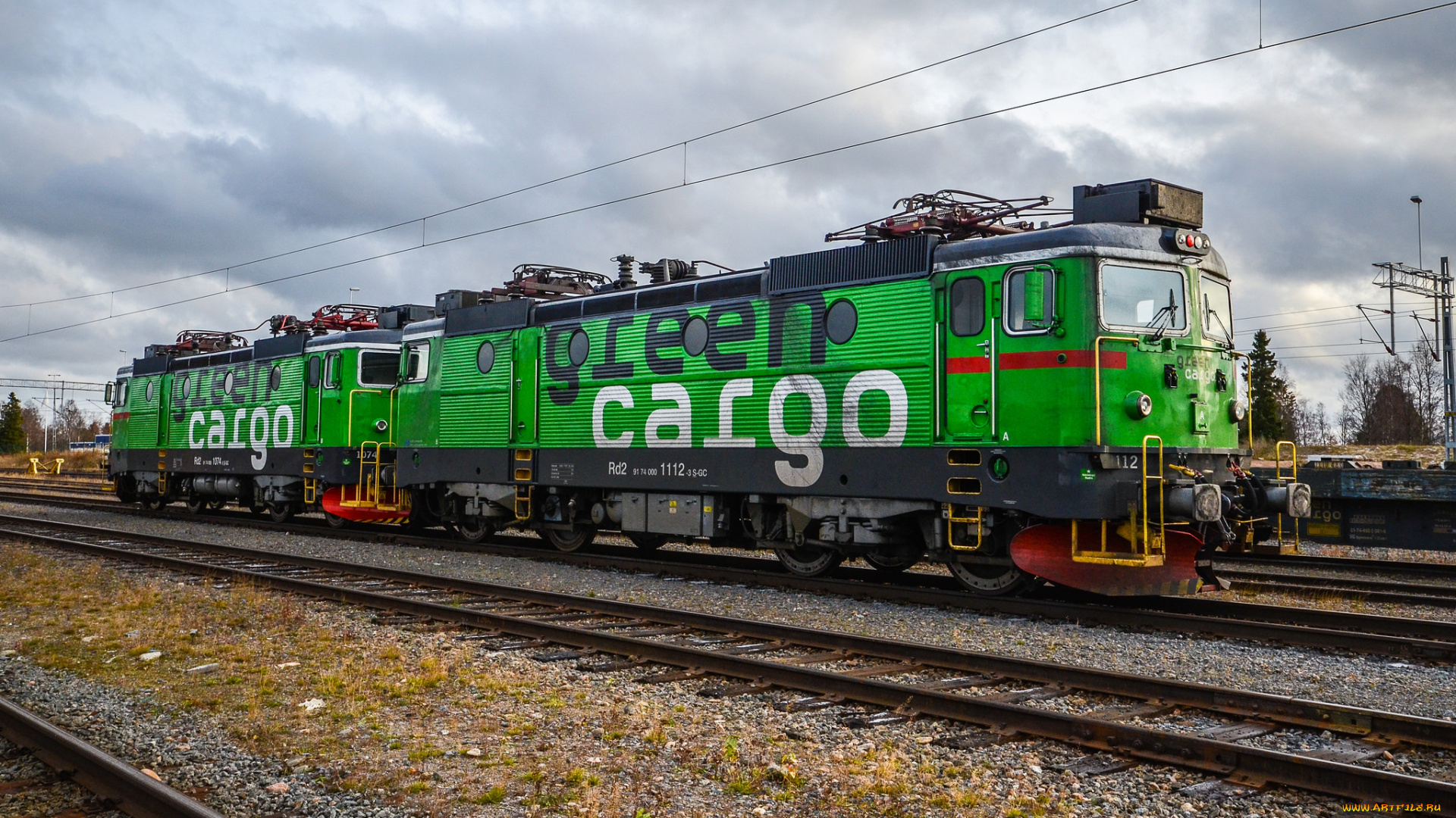 техника, электрички, железная, дорога, локомотив, состав