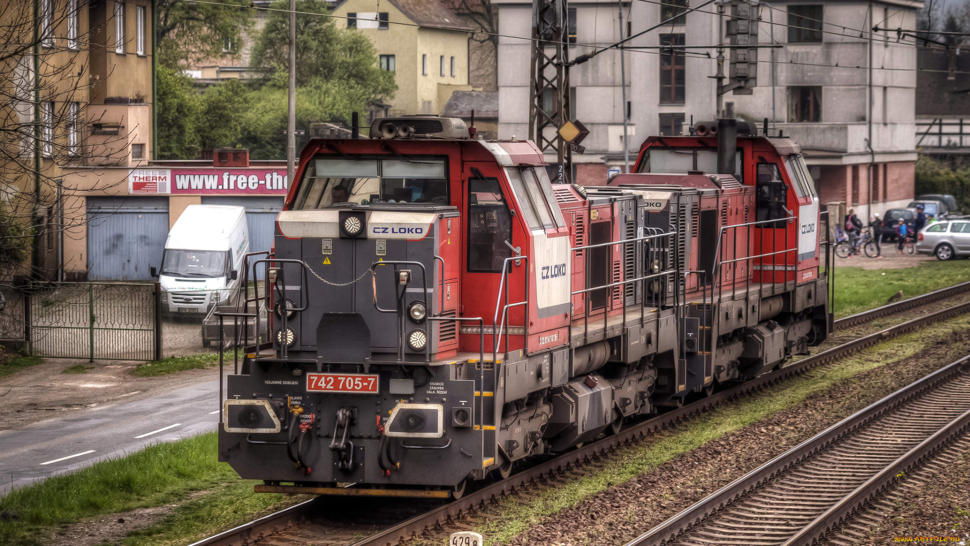 техника, локомотивы, железная, дорога, локомотив, состав