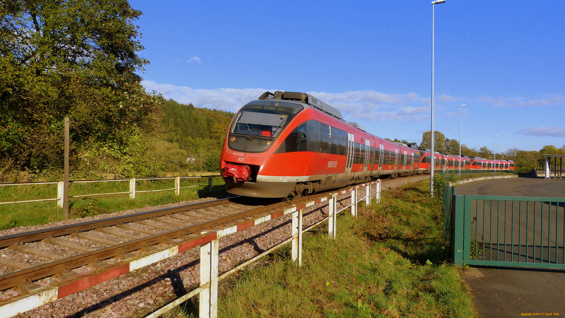 техника, поезда, железная, дорога, локомотив, состав