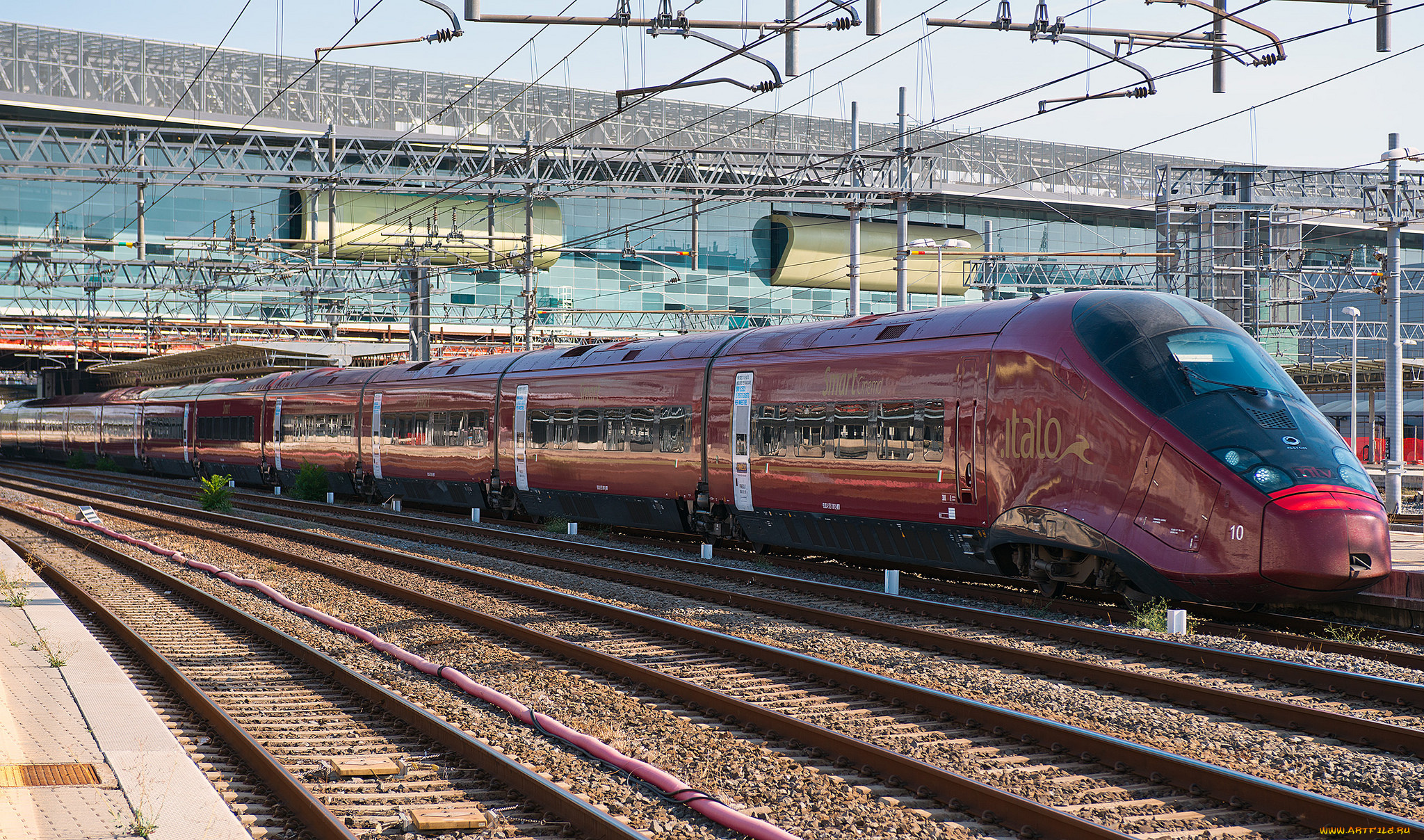 техника, электрички, железная, дорога, локомотив, состав