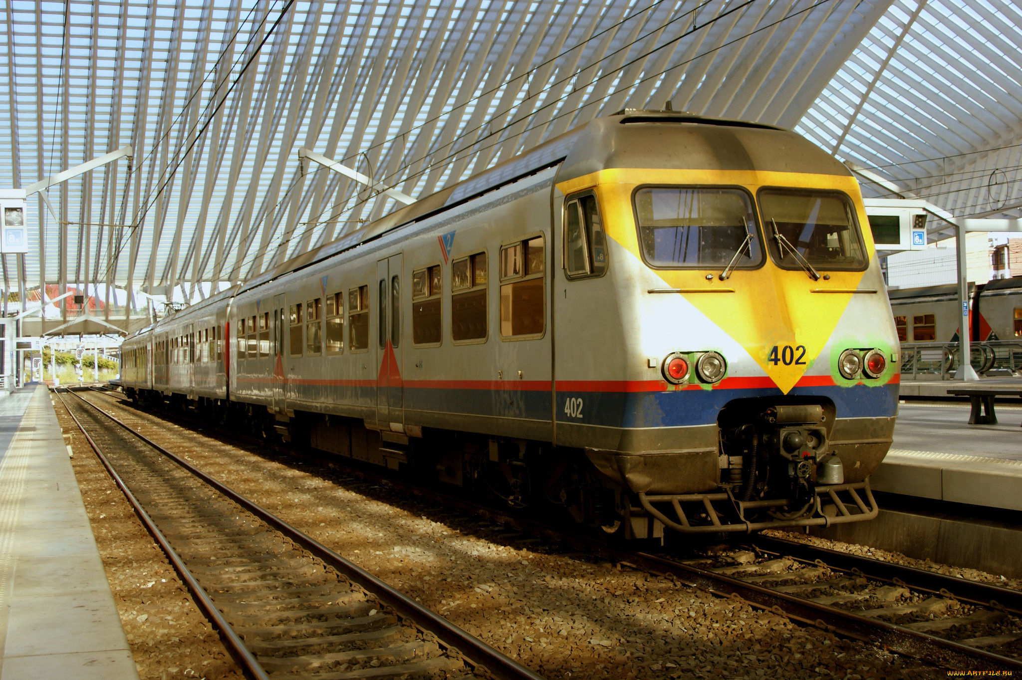 техника, поезда, железная, дорога, локомотив, состав