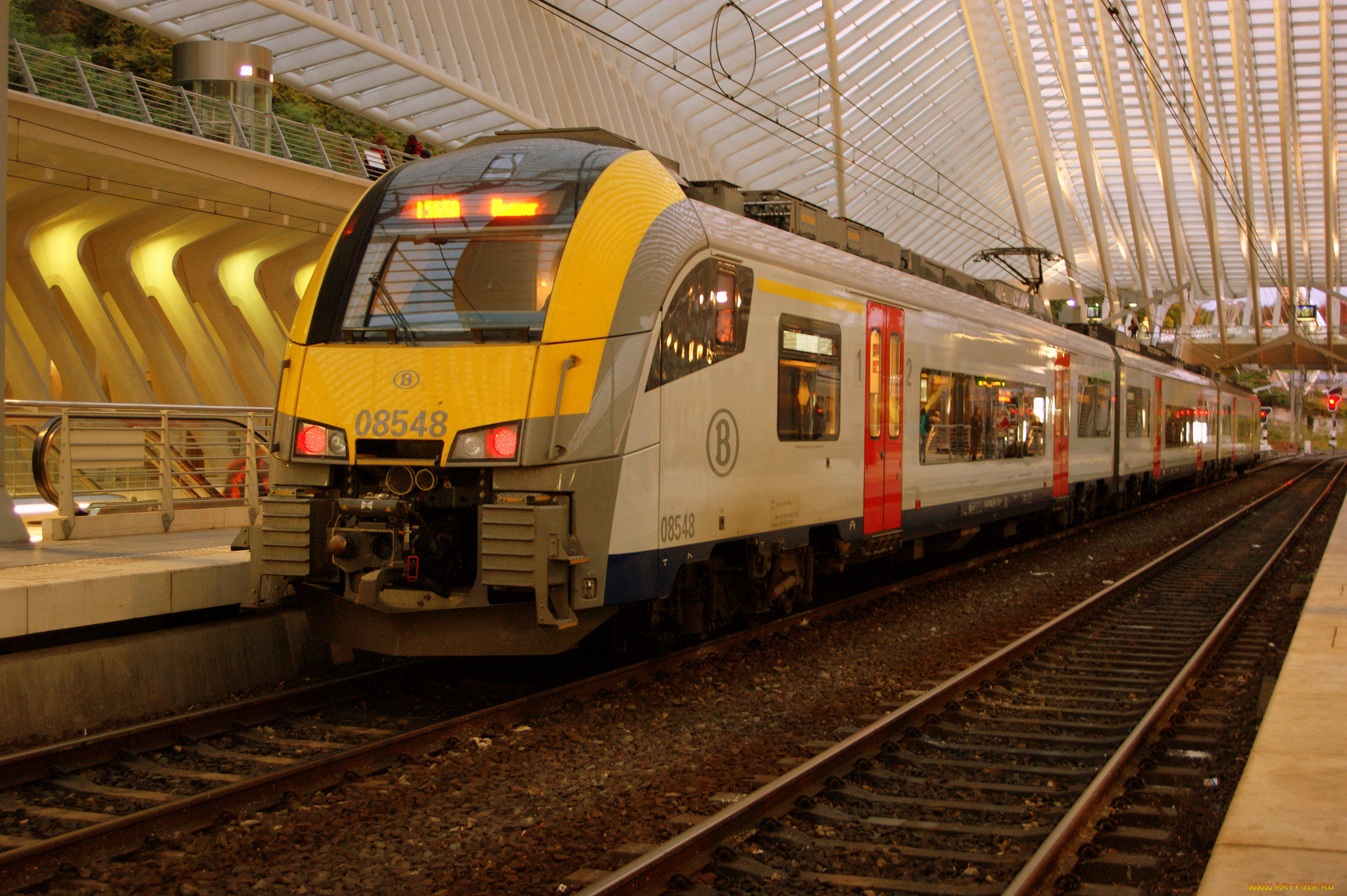 техника, поезда, железная, дорога, локомотив, состав